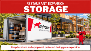 Restaurant Expansion Storage in Action